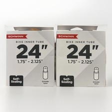 Schwinn 24" Bicycle Inner Tube 1.75" - 2.125" Self Sealing(Set Of 2)