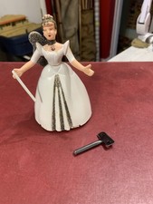 Vintage 1950s Wells Brimtoy Clockwork Fairy Godmother  Working