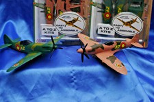  WWII Fighter Plane Model Kit Build & Play with Pull Back Motor 