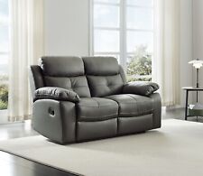 Dark Grey Genuine Leather 2