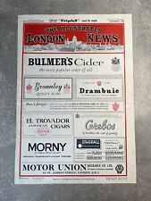 Bronnley Soaps, Morny Soaps, El Trovador Cigars, Drambuie - Original Advert 1958