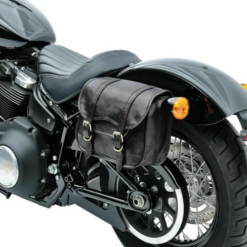 Motorcycle leather pouch - motorcycle,
