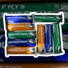 🎁 FRYS CHOCOLATE CREAM GIFT BOX, MINT, PEPPERMINT, ORANGE, GIFT WRAPPED,🎁