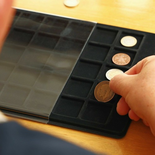 Black proschulz coin tray - black, 40