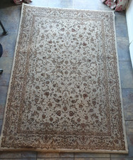 Rug carpet 160 x 230 cm beige