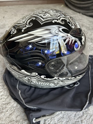 Shoei helmet - and, white)