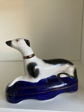 Large Staffordshire greyhound￼penholder