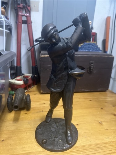 Rare solid brass golf - brass,