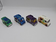 Hot wheels Ice Cream Van Bundle Hot wheels Food Vans Pizza Van 1:64 Scale