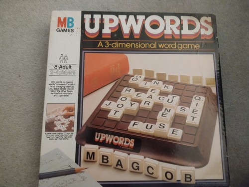 Upwords board game games - game,