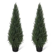 Artificial Cypress Topiary