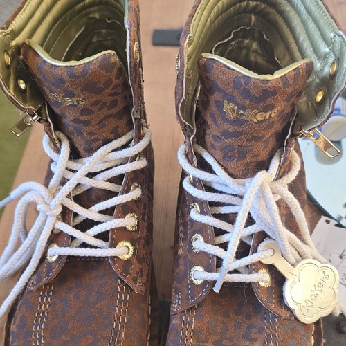 Kickers leopard print - leopard, ankle