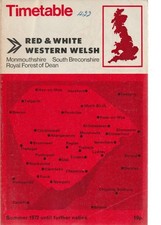 RED & WHITE/WESTERN WELSH BUS