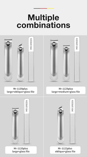 Green nail clippers - mr.green,