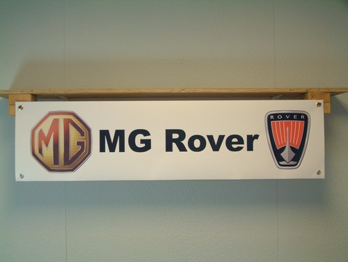 Rover car banner classic - mg,