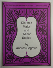 Andres Segovia Guitar Diatonic Major Minor Scales Excercises Music Tuition