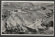 Postcard Mullion Cove near Helston Cornwall aerial view RP