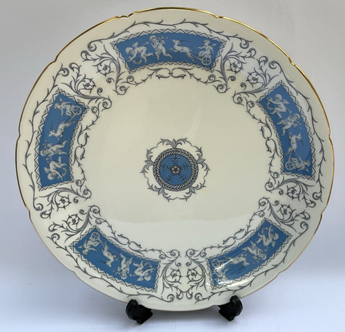 Coalport revelry blue cake - coalport,