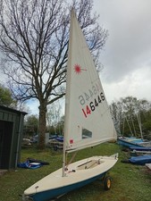 Laser   Radial dinghy  with
