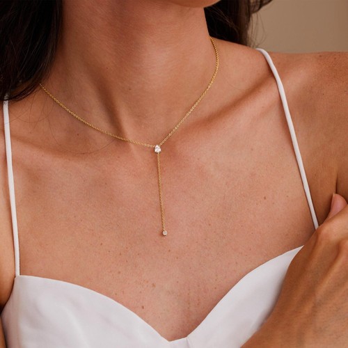 14k gold plated shaped - ✅14k, y-shaped