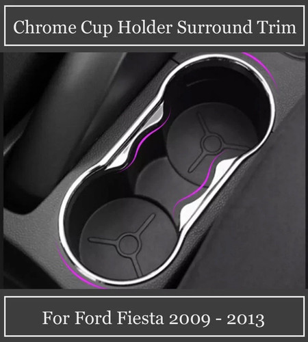 Chrome cup holder - cup,