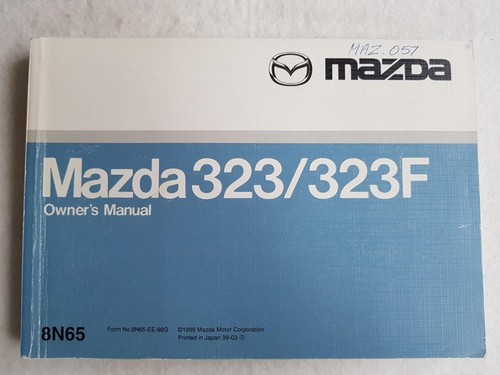 Mazda 323 323f car owners - mazda, 323/323f