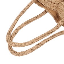 Vintage Hollow Out Woven Straw