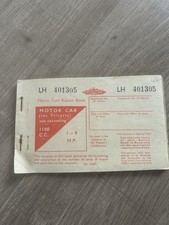 VINTAGE UNUSED MOTOR FUEL