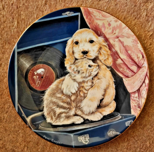 Royal worcester puppy kitten - royal,