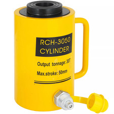 30T 50mm Hollow Plunger Hydraulic Cylinder Jack Pulling Lift Cylinder Heavy Duty