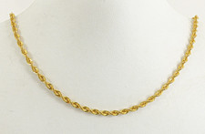 22ct Gold Rope Chain 16'' 3.2