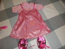 Smoby Roxanne party dress with shoes and extras.