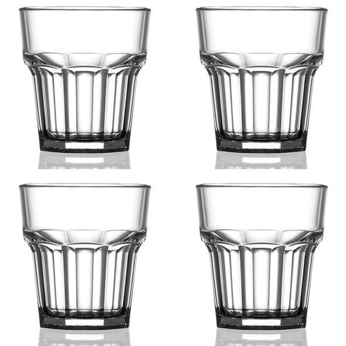 Rocks tumbler glass clear - rocks,