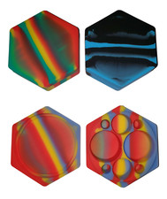 110ml Extra Large Non Stick Silicone Containers Pots Stash Jar Tub Food Grade