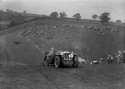 Magnette race car rushmere - race,