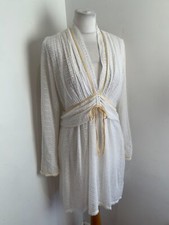 Zara Dress Size S white lace