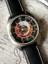 Rare Fortis marinemaster Super compressor vintage Genuine diver 70s automatic