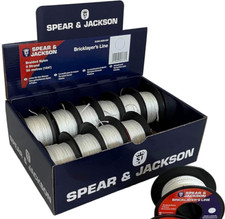 12 X SPEAR & JACKSON White 50m