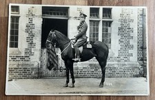 WW1 Photo Postcard. Soldier On Horse. Royal Horse Artillery. Fred Spalding.