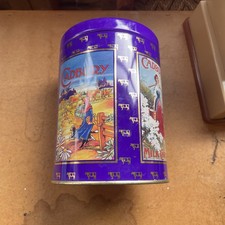 Cadbury's Drinking Chocolate tin with vintage art decorations storage container