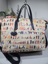 Radley London ? Streets Of London Oilskin Med Multiway Tote Grab Shoulder Bag