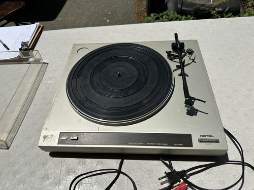 Vintage rotel turntable - rotel,