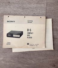 Sony D-5 D-50 Compact Disc CD