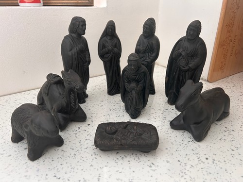 Vintage piece black clay - 9,