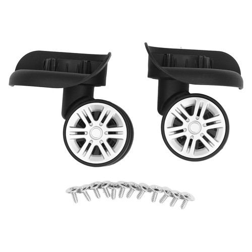 Pair luggage suitcase wheels - 1,