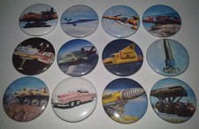 12 Thunderbirds cult TV Button