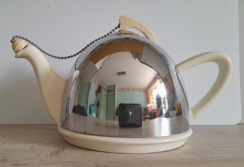 Vintage insulated teapot - vintage,