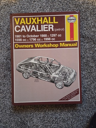Vauxhall cavalier haynes - vauxhall,