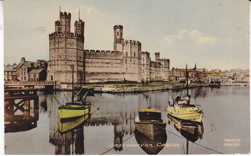 Caernarvon castle frith - castle,
