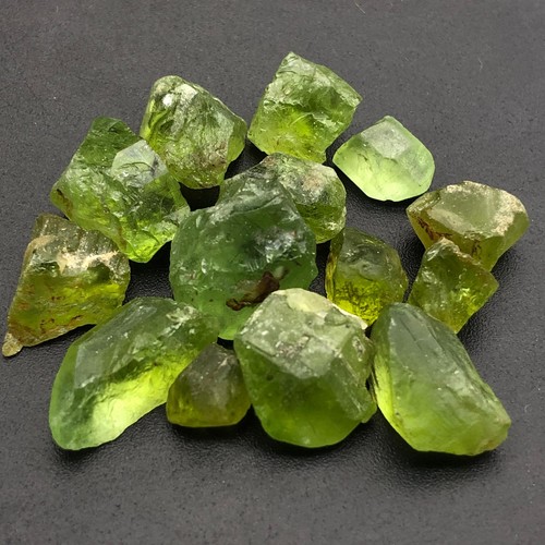 Natural green peridot rough - peridot,
